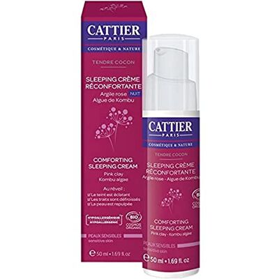 CATTIER PARIS Cattier 4377 Nachtcreme Kalmerend Gevoelige Huid, 50 Ml,crèmetinten CATTIER PARIS Cattier 4377 Nachtcreme Kalmerend Gevoelige Huid, 50 Ml,crèmetinten