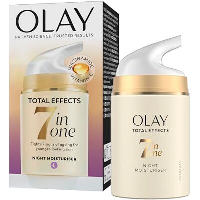 Olay Total Effects 7-in-1 vochtinbrengende anti-aging nachtcrème, 50 ml Olay Total Effects 7-in-1 vochtinbrengende anti-aging nachtcrème, 50 ml