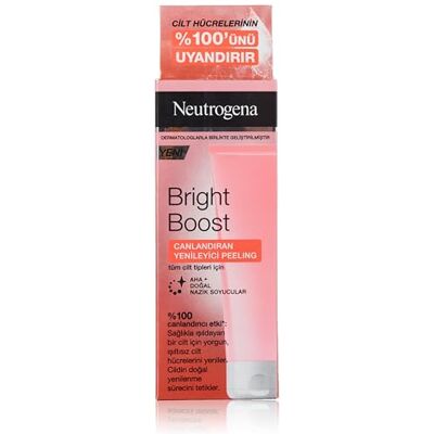 Neutrogena Bright Boost Scrubcrème, gezichtsvoorbereiding, 75 ml Neutrogena Bright Boost Scrubcrème, gezichtsvoorbereiding, 75 ml
