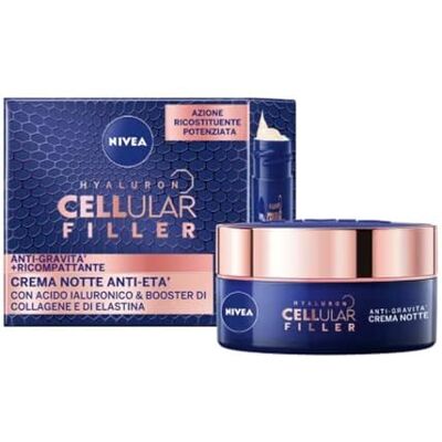 NIVEA CELLULAR EXPERT LIFT Multidimensionale anti-aging nachtcrème, 50 ml, nachtgezichtscrème met pure bakuchiol en 2 soorten hyaluronzuur, anti-rimpel nachtcrème NIVEA CELLULAR EXPERT LIFT Multidimensionale anti-aging nachtcrème, 50 ml, nachtgezichtscrème met pure bakuchiol en 2 soorten hyaluronzuur, anti-rimpel nachtcrème