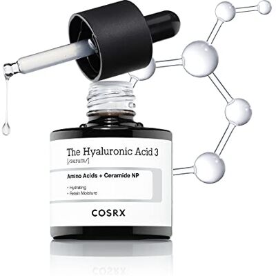COSRX Zuiver hyaluronzuur serum 3% Zuiver hyaluronzuur en keramisch serum, anti-aging en anti-rimpel hydraterende verzorging, voor alle huidtypes, Koreaanse huidverzorging COSRX Zuiver hyaluronzuur serum 3% Zuiver hyaluronzuur en keramisch serum, anti-aging en anti-rimpel hydraterende verzorging, voor alle huidtypes, Koreaanse huidverzorging