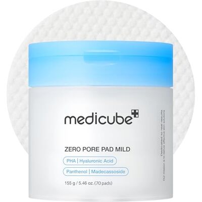 medicube Zero Pore Pad Lot de 70 disques doux (155 g) medicube Zero Pore Pad Lot de 70 disques doux (155 g)