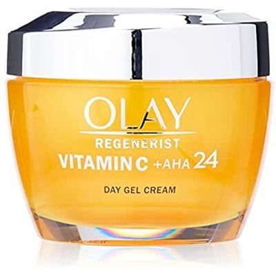 Olay Vitamine C + AHA24 gezichtscrème voor een heldere en gelijkmatige teint, 50 ml Olay Vitamine C + AHA24 gezichtscrème voor een heldere en gelijkmatige teint, 50 ml