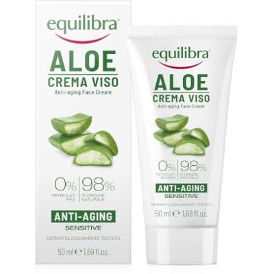 Equilibra Biologische gezichtscrème Aloë Crème per il Face Anti-aging en Anti Rughe 50 ml Equilibra Biologische gezichtscrème Aloë Crème per il Face Anti-aging en Anti Rughe 50 ml