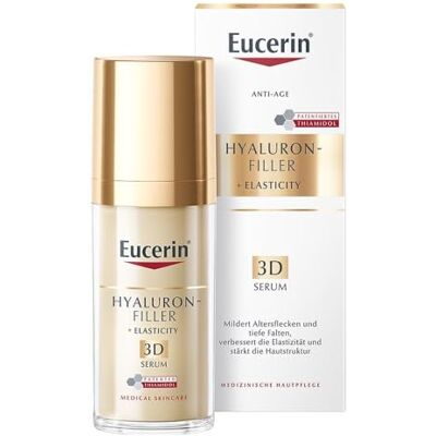 Eucerin Hyaluron-Filler + Elasticity 3D-serum + geschenkdoos, 30 ml, crème Eucerin Hyaluron-Filler + Elasticity 3D-serum + geschenkdoos, 30 ml, crème