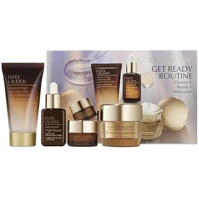 Estée Lauder Geavanceerde nachtreparatieset Bereid je routine voor Reinigen, repareren en hydrateren Estée Lauder Geavanceerde nachtreparatieset Bereid je routine voor Reinigen, repareren en hydrateren