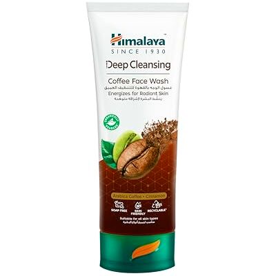 Himalaya Deep Cleansing Coffee Face Wash, rijk aan polyfenolen voor de dagelijkse verzorging, fris en vetvrij uiterlijk, helpt de huidstructuur te verbeteren, 100 ml Himalaya Deep Cleansing Coffee Face Wash, rijk aan polyfenolen voor de dagelijkse verzorging, fris en vetvrij uiterlijk, helpt de huidstructuur te verbeteren, 100 ml