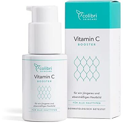 colibri cosmetics Hoog gedoseerd vitamine C serum met echte 15% vitamine C veganistisch anti-aging gezichtsserum met hyaluronzuur voor gezicht en huid van natuurlijke cosmetica Made in Germany colibri cosmetics Hoog gedoseerd vitamine C serum met echte 15% vitamine C veganistisch anti-aging gezichtsserum met hyaluronzuur voor gezicht en huid van natuurlijke cosmetica Made in Germany