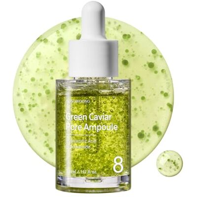 TOSOWOONG Green Caviar Porie-Ampul, Poriën, Verstevigend, Hydraterend TOSOWOONG Green Caviar Porie-Ampul, Poriën, Verstevigend, Hydraterend