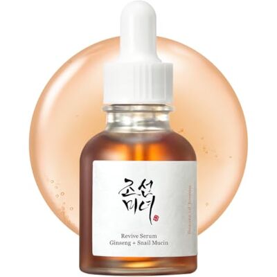 Beauty of Joseon Serum Line Revive ginseng serum + slakkenmucine 30 ml, 1 fl oz. Beauty of Joseon Serum Line Revive ginseng serum + slakkenmucine 30 ml, 1 fl oz.