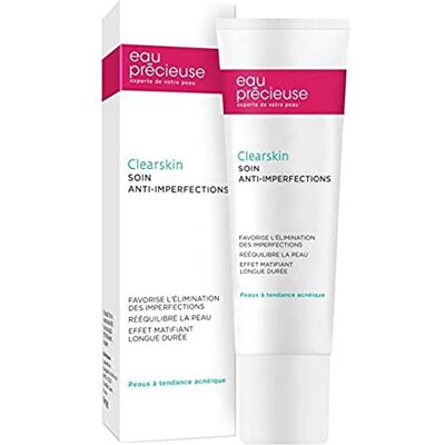 Eau Précieuse Clearskin Anti-Imperfections-verzorging Matterende en balancerende gezichtsverzorging Bevordert de verwijdering van onzuiverheden Acne huid 50 ml Eau Précieuse Clearskin Anti-Imperfections-verzorging Matterende en balancerende gezichtsverzorging Bevordert de verwijdering van onzuiverheden Acne huid 50 ml