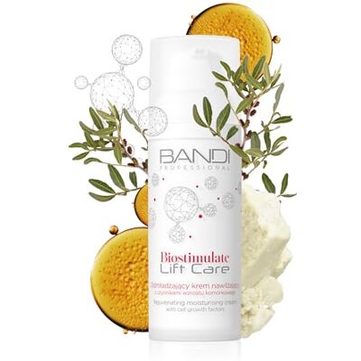 BANDI Vochtinbrengende crème voor rijpe huid met anti-aging groeimiddelen, liftend effect voor jonge schoonheid, rimpelvermindering, vitamine B-complex, sheaboter voor glans BANDI Vochtinbrengende crème voor rijpe huid met anti-aging groeimiddelen, liftend effect voor jonge schoonheid, rimpelvermindering, vitamine B-complex, sheaboter voor glans
