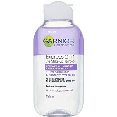 Garnier , Skin Naturals 2-in-1 make-up remover, 125 ml Garnier , Skin Naturals 2-in-1 make-up remover, 125 ml