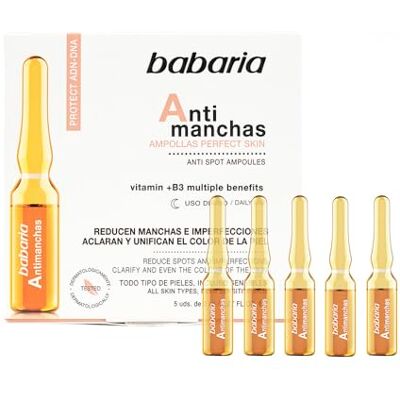 Babaria Ampollas Facial Antimanchas 10 ml Babaria Ampollas Facial Antimanchas 10 ml
