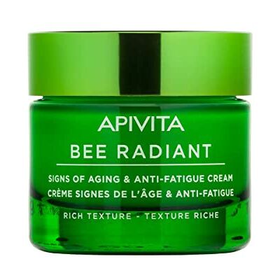 Apivita Parapharmacy Bee Radiant Signs Of Aging & Anti-Fatigue Cream Rich Textuur 50 ml Apivita Parapharmacy Bee Radiant Signs Of Aging & Anti-Fatigue Cream Rich Textuur 50 ml