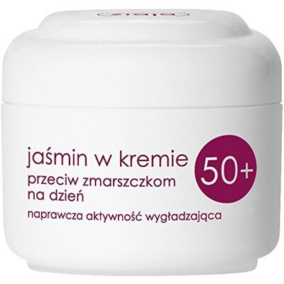 Ziaja Anti-rimpelcrème met jasmijn 50+ voor de dag, 50 ml Ziaja Anti-rimpelcrème met jasmijn 50+ voor de dag, 50 ml