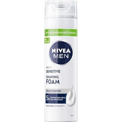 NIVEA Pianka do golenia Sensitive 200 ml / scheerschuim NIVEA Pianka do golenia Sensitive 200 ml / scheerschuim