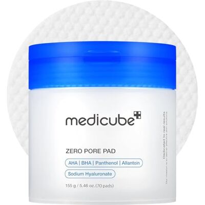 medicube Zero Pore Pad 2.0 Pads, 155 g, 70 Stuk medicube Zero Pore Pad 2.0 Pads, 155 g, 70 Stuk