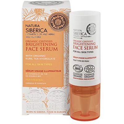 Natura Siberica Biologisch gezichtsserum, voor alle huidtypes, met kurilethee, 15 ml Natura Siberica Biologisch gezichtsserum, voor alle huidtypes, met kurilethee, 15 ml
