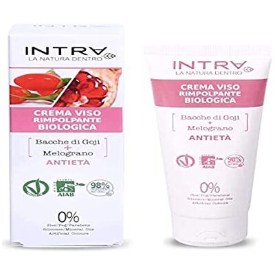Harbor INTRÀ Goji & Melograno Biologische gezichtscrème, anti-aging, 75 ml Harbor INTRÀ Goji & Melograno Biologische gezichtscrème, anti-aging, 75 ml