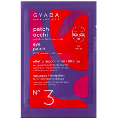 GYADA COSMETICS , Occhi Rimpolpant Lifting-patch met biomedische peptiden, geschikt voor alle soorten leer, gesigneerde ogen, 5 ml GYADA COSMETICS , Occhi Rimpolpant Lifting-patch met biomedische peptiden, geschikt voor alle soorten leer, gesigneerde ogen, 5 ml
