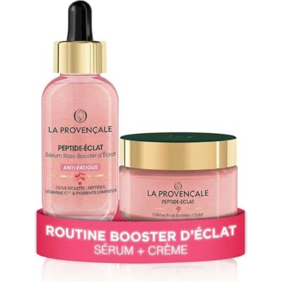 La Provençale Bio Routine Rose met stralende huid – serum de glans van de jeugd + crème van jeugd – gecertificeerde biologische gezichtsverzorging – egaliseert, vult en reactiveert de glans – alle huidtypes La Provençale Bio Routine Rose met stralende huid – serum de glans van de jeugd + crème van jeugd – gecertificeerde biologische gezichtsverzorging – egaliseert, vult en reactiveert de glans – alle huidtypes