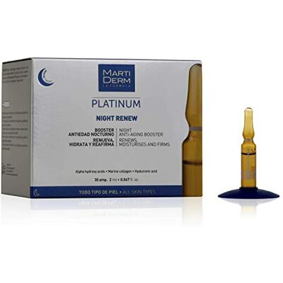 Martiderm PLATINUM NIGHT RENEW ampoules 30 x 2 ml Martiderm PLATINUM NIGHT RENEW ampoules 30 x 2 ml