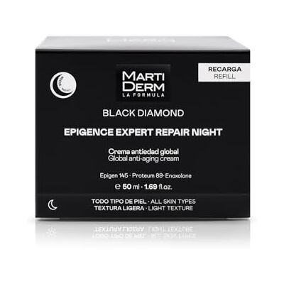 Martiderm Epigence Expert Repair Night Navulverpakking, 50 ml, Black Diamond Martiderm Epigence Expert Repair Night Navulverpakking, 50 ml, Black Diamond