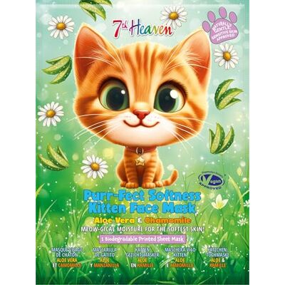 7th Heaven Mascarilla De Tela Animal Mask Gatito 7th Heaven Mascarilla De Tela Animal Mask Gatito