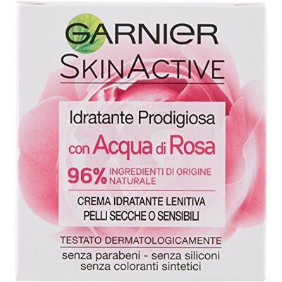 Garnier Vochtinbrengende crème voor droge of gevoelige huid, 50 ml, 6 stuks Garnier Vochtinbrengende crème voor droge of gevoelige huid, 50 ml, 6 stuks