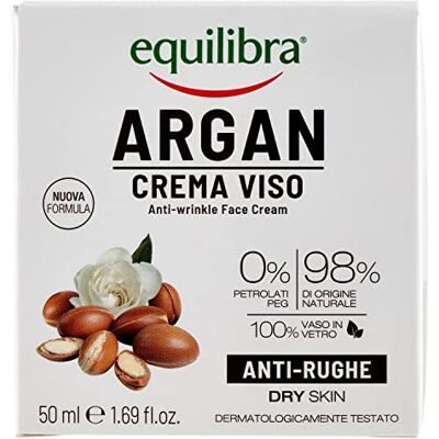 Equilibra Viso argan anti-rughe 50 ml. cura del viso, Equilibra Viso argan anti-rughe 50 ml. cura del viso,