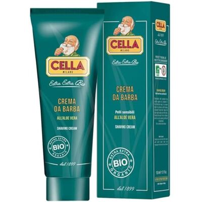 Cella Milano CELLA Shaving Bio Aloë Vera Cream, 150 g Cella Milano CELLA Shaving Bio Aloë Vera Cream, 150 g