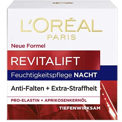 L'Oreal Paris L'Oréal Paris Revitalift Anti-Aging, Anti-rimpel & Extra Stijfheid, Pro-Elastine & Aprikozenpitolie, 50 ml L'Oreal Paris L'Oréal Paris Revitalift Anti-Aging, Anti-rimpel & Extra Stijfheid, Pro-Elastine & Aprikozenpitolie, 50 ml