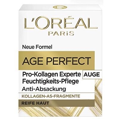 L'Oreal Paris L'Oréal Paris Age Perfect Pro Collageen Expert verstevigende verzorging voor rijpe ogen, anti-aging hydraterende verzorging tegen ouderdomsvlekken, met collageenfragmenten AS 15 ml L'Oreal Paris L'Oréal Paris Age Perfect Pro Collageen Expert verstevigende verzorging voor rijpe ogen, anti-aging hydraterende verzorging tegen ouderdomsvlekken, met collageenfragmenten AS 15 ml