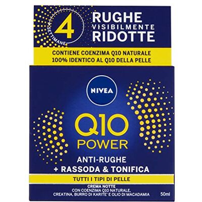 NIVEA Q10 Nacht Anti-Rimpel 50 Ml.81289 Gezichtscrèmes En Maskers NIVEA Q10 Nacht Anti-Rimpel 50 Ml.81289 Gezichtscrèmes En Maskers