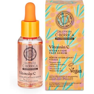 Natura Siberica Oblepikha Vitamine C hydraterend antioxidant serum voor het gezicht Natura Siberica Oblepikha Vitamine C hydraterend antioxidant serum voor het gezicht