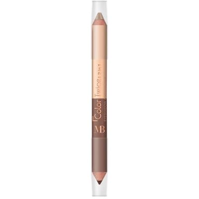 MB MILANO Oogpotlood met dubbele punt – ideaal voor Smoky Eyes – bruin – gemakkelijk te verwerken – Made in Italy MB MILANO Oogpotlood met dubbele punt – ideaal voor Smoky Eyes – bruin – gemakkelijk te verwerken – Made in Italy