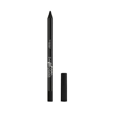 DEBORAH Milano Kajal en eyeliner, waterbestendig, 2-in-1 oogpotlood, 01 zwart, duurzaam, ultra-gepigmenteerde en romige lijn, geeft een intensieve en gedefinieerde look, 1,4 g DEBORAH Milano Kajal en eyeliner, waterbestendig, 2-in-1 oogpotlood, 01 zwart, duurzaam, ultra-gepigmenteerde en romige lijn, geeft een intensieve en gedefinieerde look, 1,4 g