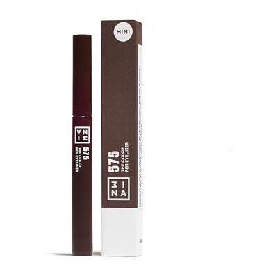 3ina MAKEUP The Color Pen Eyeliner 575 (mini) Vloeibaar eyelinerpotlood, mat, langdurig, 10 uur, met precisiepunt, sterk gepigmenteerd, reisformaat, veganistisch 3ina MAKEUP The Color Pen Eyeliner 575 (mini) Vloeibaar eyelinerpotlood, mat, langdurig, 10 uur, met precisiepunt, sterk gepigmenteerd, reisformaat, veganistisch