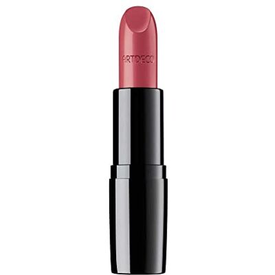 Artdeco Perfect Color Lippenstift voor een onweerstaanbaar glanzende en langdurige glans in roze en glinsterend roze, 4 g Artdeco Perfect Color Lippenstift voor een onweerstaanbaar glanzende en langdurige glans in roze en glinsterend roze, 4 g