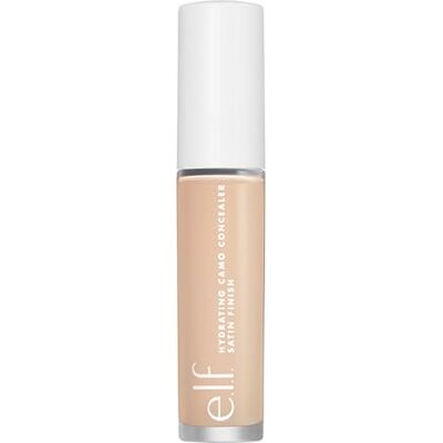 e.l.f. Camo vochtinbrengende concealer, licht, volledige dekking, langdurige grip, corrigeert, camoufleert en hydrateert, verlicht, medium perzik, satijnen afwerking, gelijkmatige teint de hele dag, 6 ml e.l.f. Camo vochtinbrengende concealer, licht, volledige dekking, langdurige grip, corrigeert, camoufleert en hydrateert, verlicht, medium perzik, satijnen afwerking, gelijkmatige teint de hele dag, 6 ml
