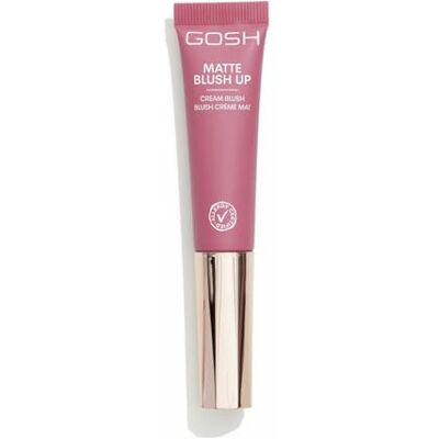 GOSH Blush Blush Matte crème Blush I Liquid Blush voor een matte en frisse afwerking, crèmerood met geïntegreerde spons voor onderweg, parfumvrij, hypoallergeen en veganistisch I 003 GOSH Blush Blush Matte crème Blush I Liquid Blush voor een matte en frisse afwerking, crèmerood met geïntegreerde spons voor onderweg, parfumvrij, hypoallergeen en veganistisch I 003