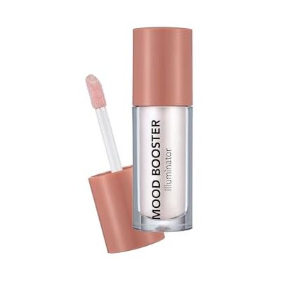 Flormar Mood Booster Illuminator langdurige vloeibare highlighter met romige textuur, natuurlijke glans, vloeibare highlighter voor het mengen met foundation, make-up voor dames, highlighter, nr Flormar Mood Booster Illuminator langdurige vloeibare highlighter met romige textuur, natuurlijke glans, vloeibare highlighter voor het mengen met foundation, make-up voor dames, highlighter, nr