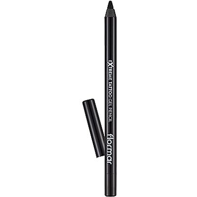 Flormar Extreme Tattoo Gel Pencil Eyeliner Gel Waterproof Tattoo Effect Plum Glitter Potlood Sterk Gepigmenteerd Langdurige oogmake-up voor vrouwen, 006 Onyx Flormar Extreme Tattoo Gel Pencil Eyeliner Gel Waterproof Tattoo Effect Plum Glitter Potlood Sterk Gepigmenteerd Langdurige oogmake-up voor vrouwen, 006 Onyx