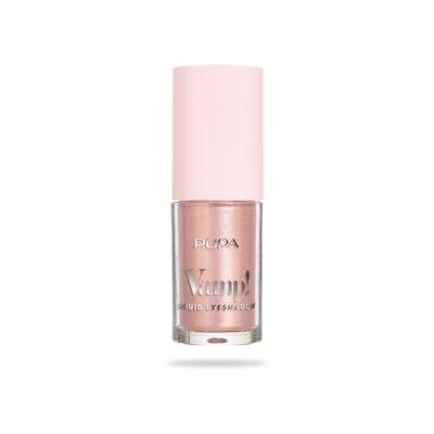 Pupa Liquid Vamp! Color 002 Golden Rose Vloeibare oogschaduw met glanzende finish, langhoudend, verkrijgbaar in 12 verschillende kleuren (4 ml) Pupa Liquid Vamp! Color 002 Golden Rose Vloeibare oogschaduw met glanzende finish, langhoudend, verkrijgbaar in 12 verschillende kleuren (4 ml)