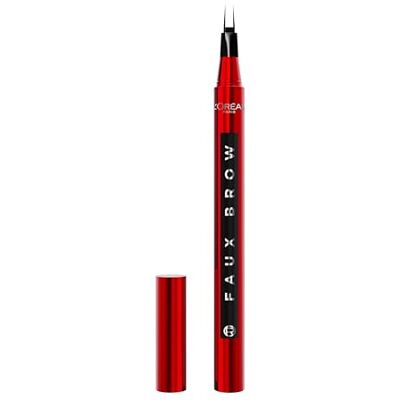 L'Oreal Paris L'Oréal Paris Make-up Infaillible Faux Brow Wenkbrauwstift voor langdurige gedefinieerde wenkbrauwen, zacht zwart, 12,4 g L'Oreal Paris L'Oréal Paris Make-up Infaillible Faux Brow Wenkbrauwstift voor langdurige gedefinieerde wenkbrauwen, zacht zwart, 12,4 g