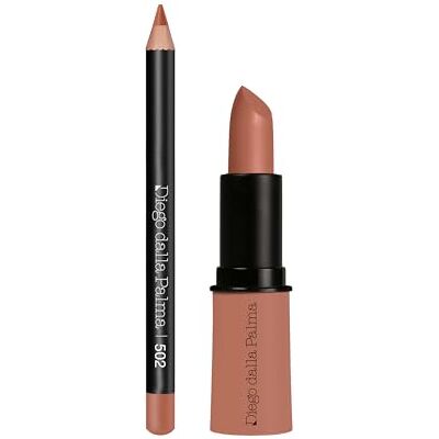 diego dalla palma Lip Contour Kit lippenstift+potlood 502 zacht diego dalla palma Lip Contour Kit lippenstift+potlood 502 zacht
