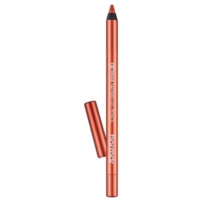 Flormar Extreme Tattoo Gel Pencil Eyeliner Gel Waterproof Tattoo Effect Plum Glitter Potlood Sterk Gepigmenteerd Langdurige oogmake-up voor dames, 008 Orange Pop Flormar Extreme Tattoo Gel Pencil Eyeliner Gel Waterproof Tattoo Effect Plum Glitter Potlood Sterk Gepigmenteerd Langdurige oogmake-up voor dames, 008 Orange Pop