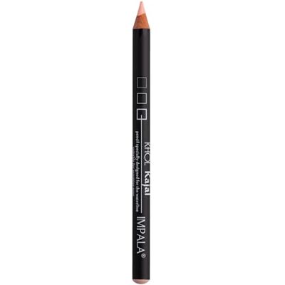 Impala Khol Waterproof oogpotlood, eyeliner, waterdicht en duurzaam, gladde en romige formule, oogmake-up, kleur 86 zalm Impala Khol Waterproof oogpotlood, eyeliner, waterdicht en duurzaam, gladde en romige formule, oogmake-up, kleur 86 zalm