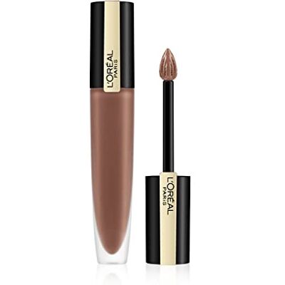 L'Oreal Paris L'Oréal Paris Vloeibare lippenstiften, mat, rood, Signature, kleur: I stand, Cacao (117) 7 ml L'Oreal Paris L'Oréal Paris Vloeibare lippenstiften, mat, rood, Signature, kleur: I stand, Cacao (117) 7 ml